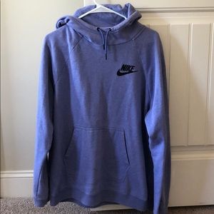 Nike Purple Hooded sweatshirt